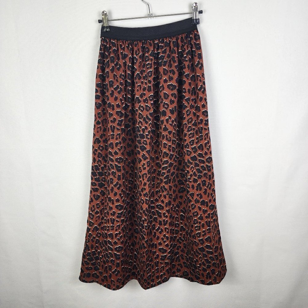 3.3 Field Trip Animal Print Maxi Skirt‎ S